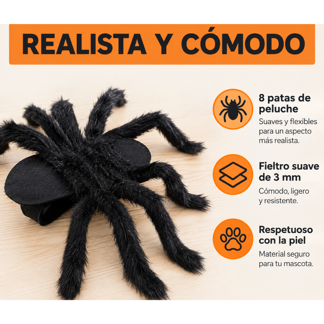 Disfraz de Araña para Gatos 🕷️ | Pawlio